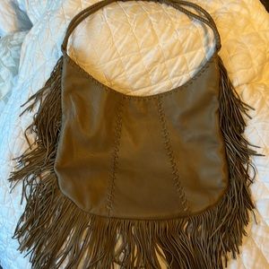 HOBO fringed tote